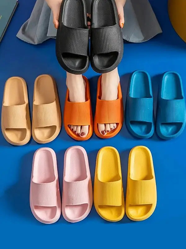 Flat Comfort Air Cloud Eva Slide Sandals Slippers