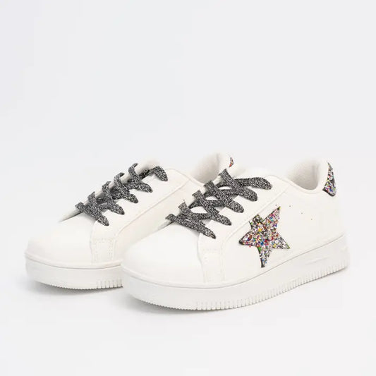 Girls' Sparkle Star Sneaker