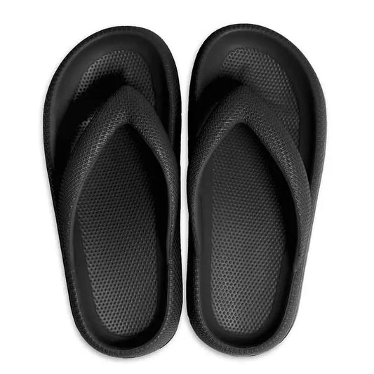 Solid Soft Sole Flip Flop Slippers