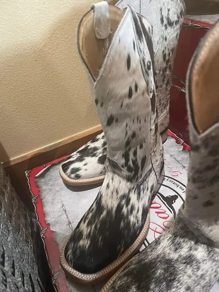 Cowhide Tall Boot Womens Western Wear