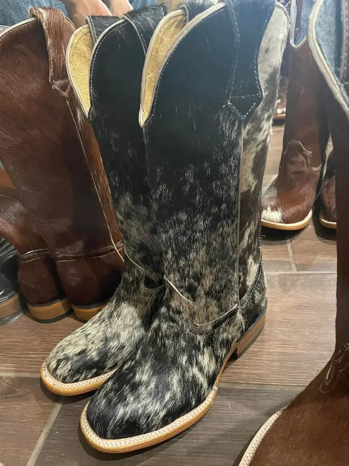 Cowhide Tall Boot Womens Western Wear